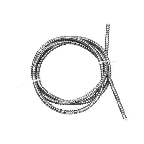 MC 14 T7 Alarmtech protection de câble en acier inoxydable, diamètre extérieur: 14mm, longueur: 2m